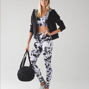 Lululemon Shibori Wunder Under White Black